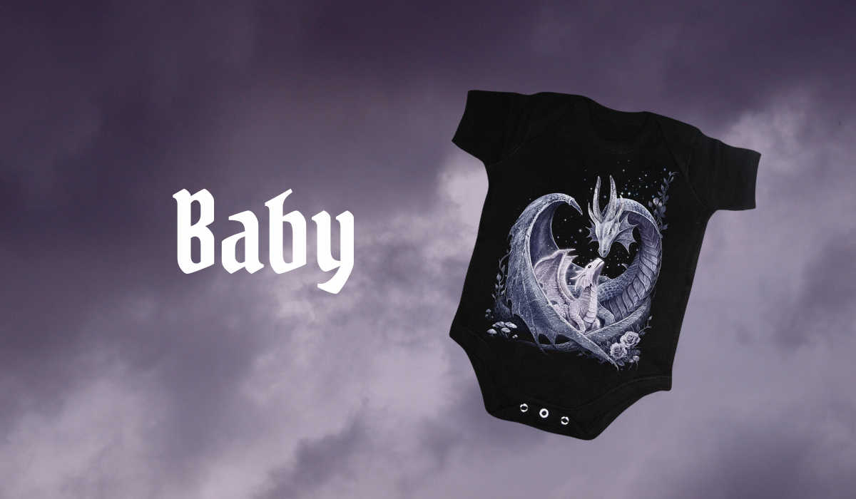 goth baby clothes